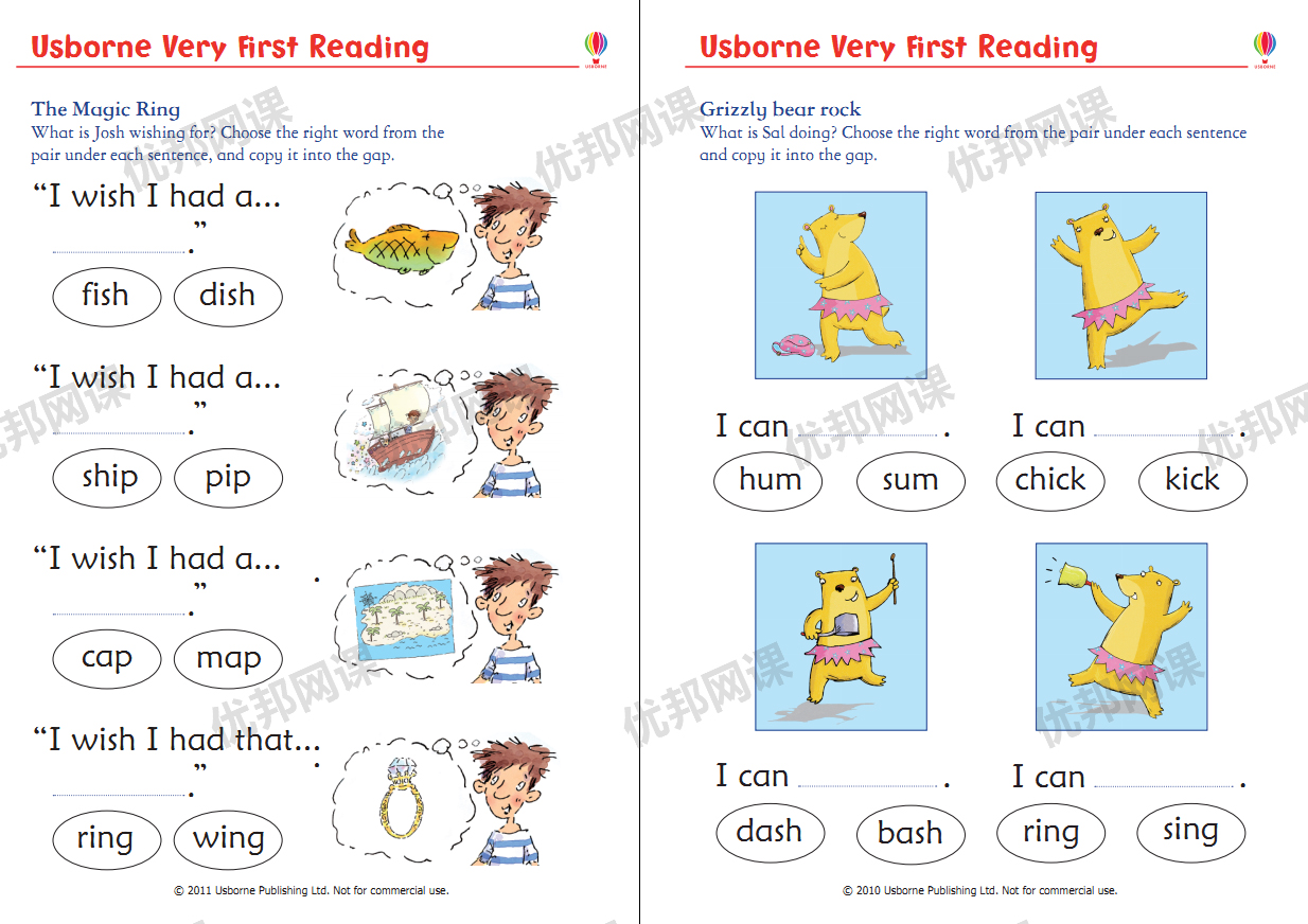 《My First Reading Library我的第一图书馆》作业纸附答案PDF