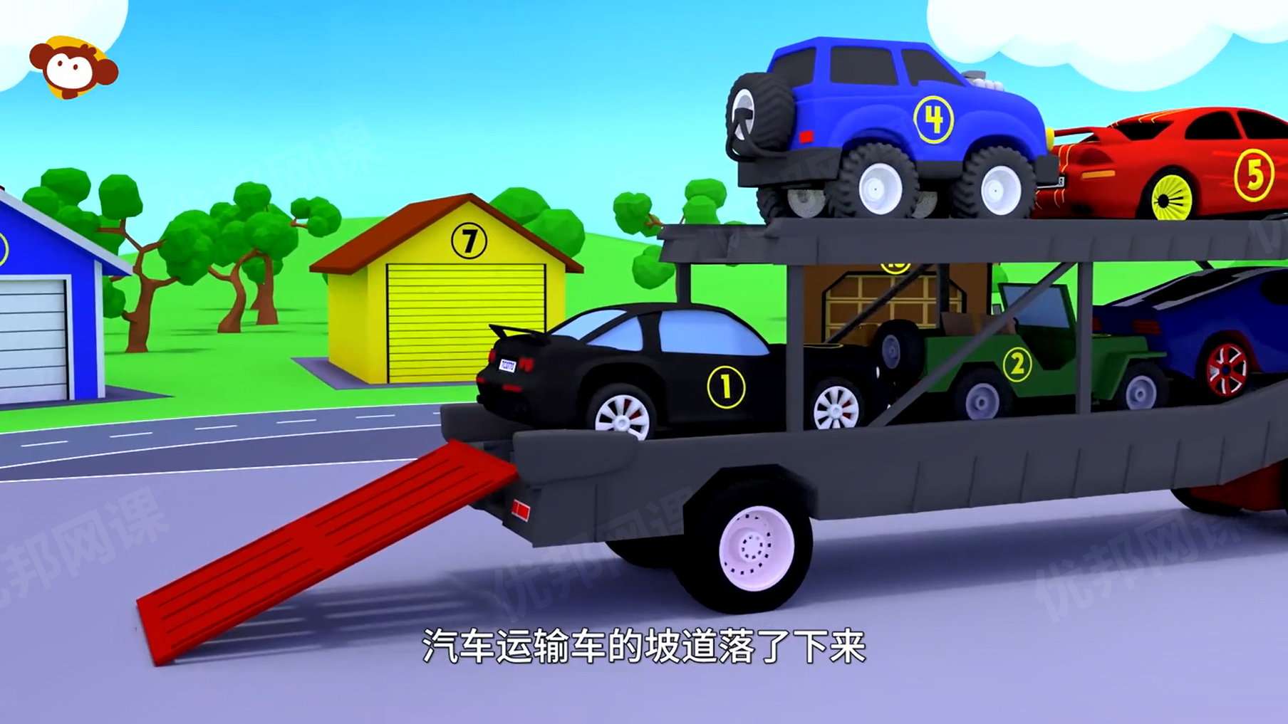 《工程车欢乐园》全35集亲子益智启蒙动画MP4视频