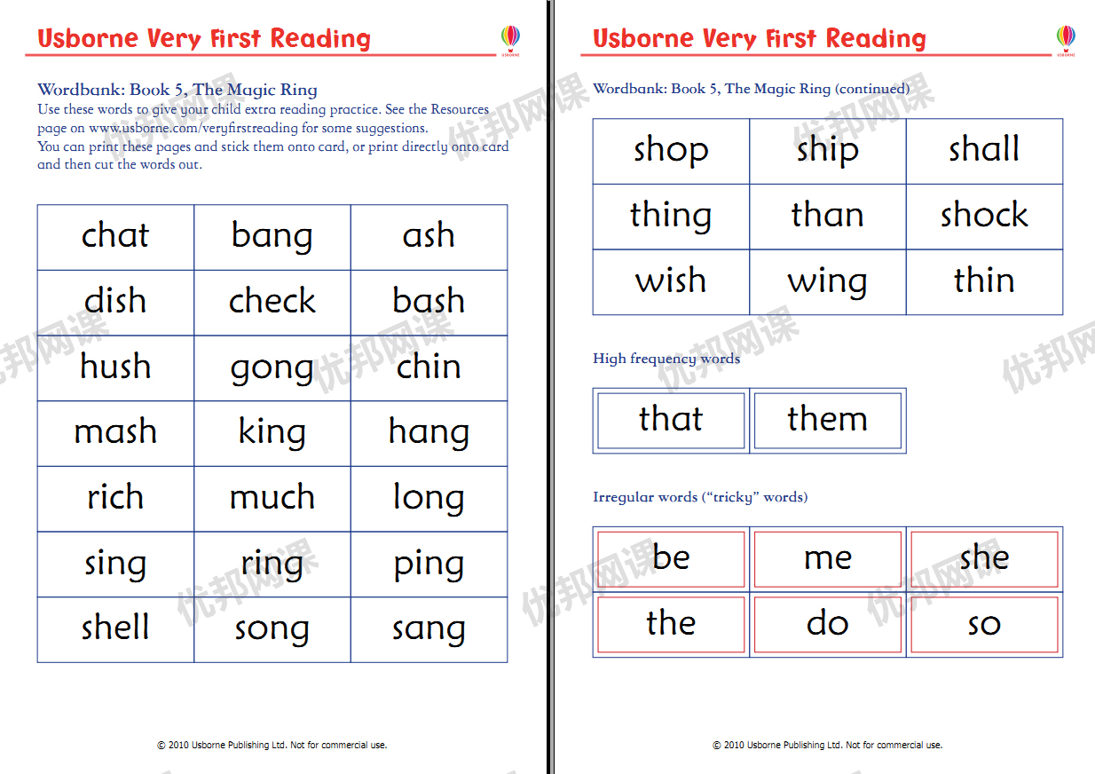 《My First Reading Library我的第一图书馆》作业纸附答案PDF