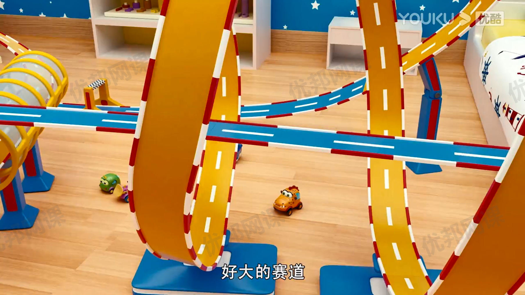 《魔怪车小队》中文版全52集儿童认知启蒙动画视频