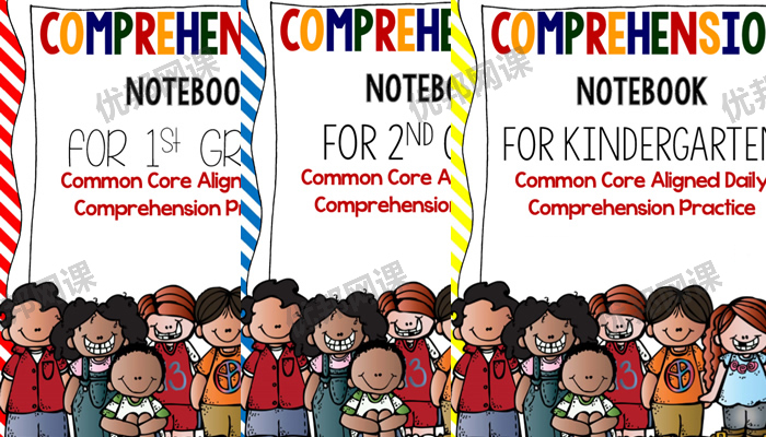 《Daily Comprehension Notebook》四册阅读理解练习册PDF