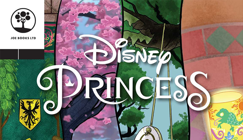 《disney princess迪士尼公主》7册全彩英文漫画绘本PDF