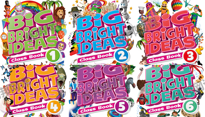 《牛津 Bright ideas 1-6册》学生用书+配套练习册+音频