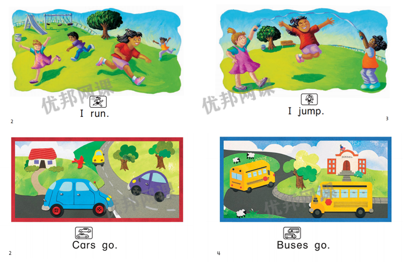 《哈考特英文解码书GK_Pre-G1》75本英语自然拼读分级绘本PDF