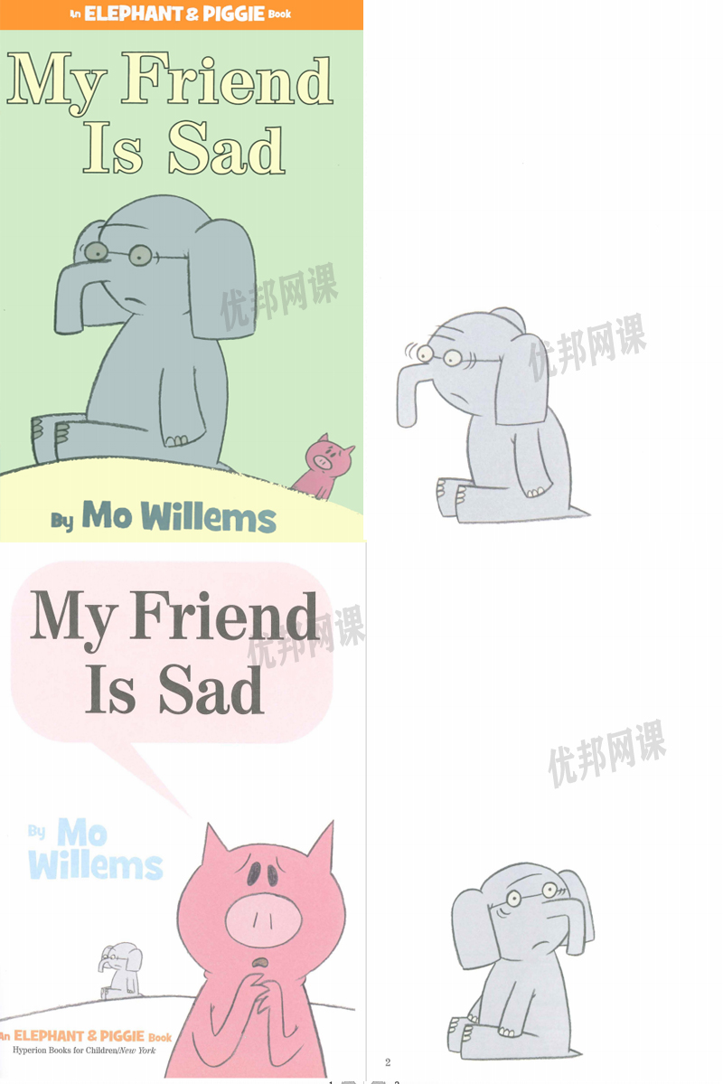 《小猪小象Elephant and Piggie》23册绘本故事PDF+MP3