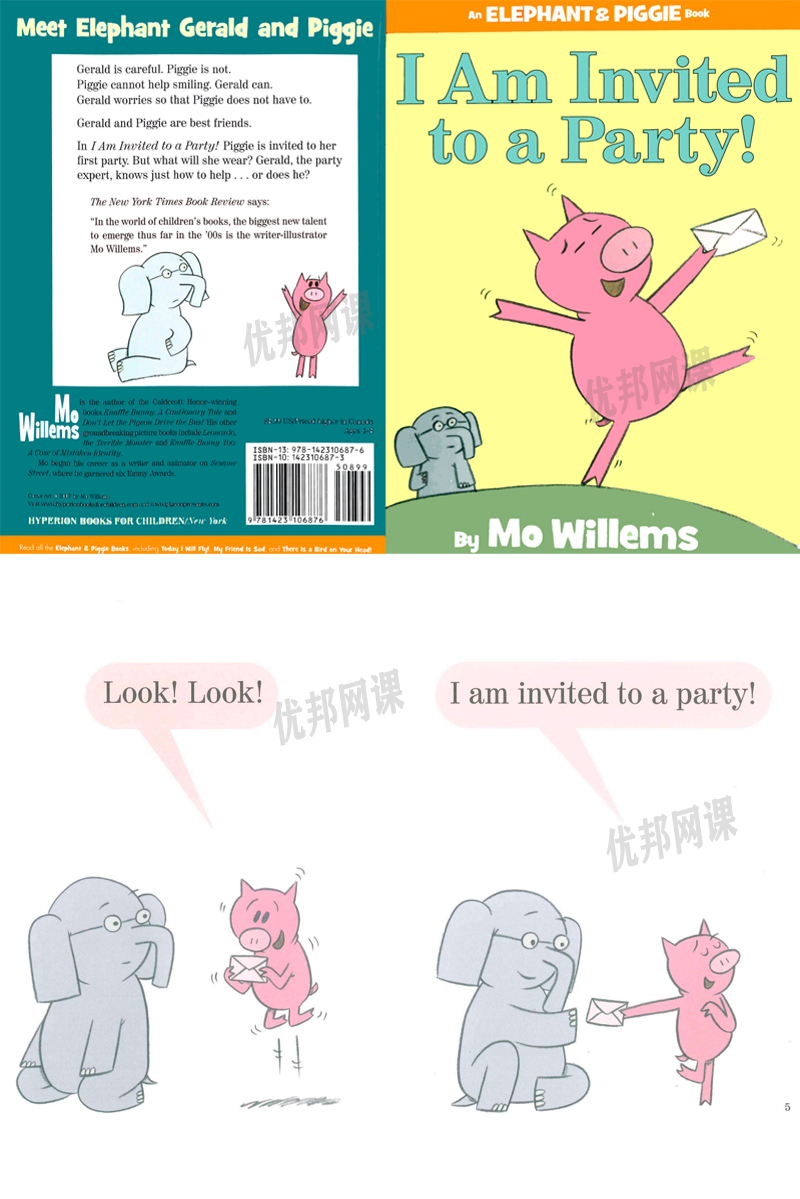 《小猪小象Elephant and Piggie》23册绘本故事PDF+MP3