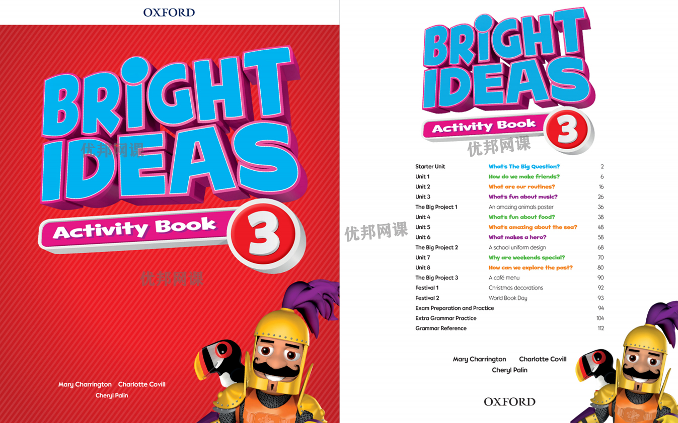 《牛津 Bright ideas 1-6册》学生用书+配套练习册+音频