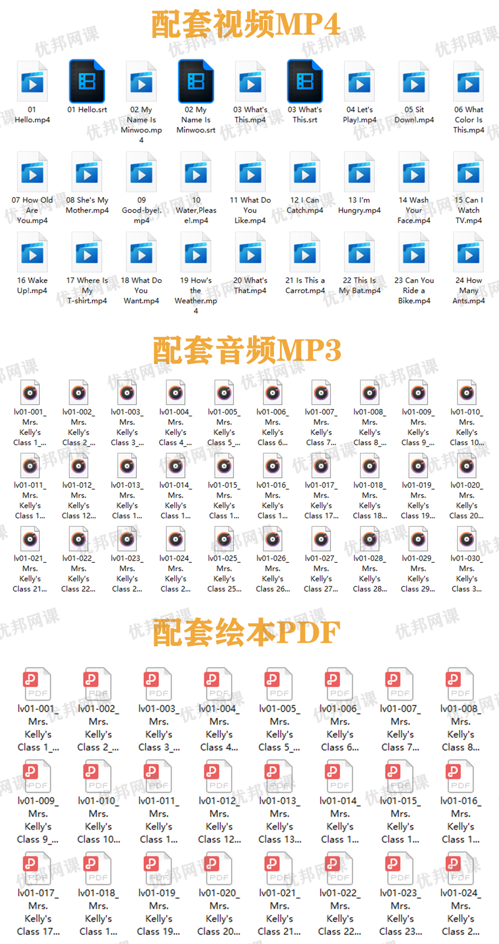 《Mrs. Kelly’s Class凯丽太太的课堂》全36集视频+音频+绘本PDF