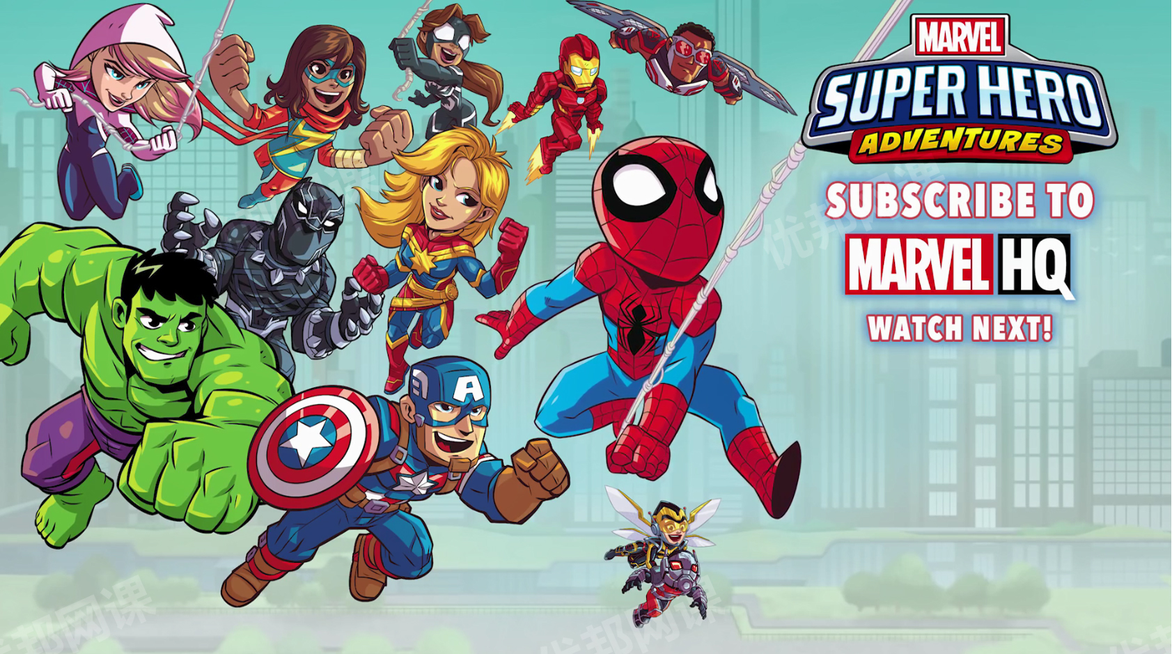 《Marvel Super Hero Adventures》全20集超级英雄英文动画视频