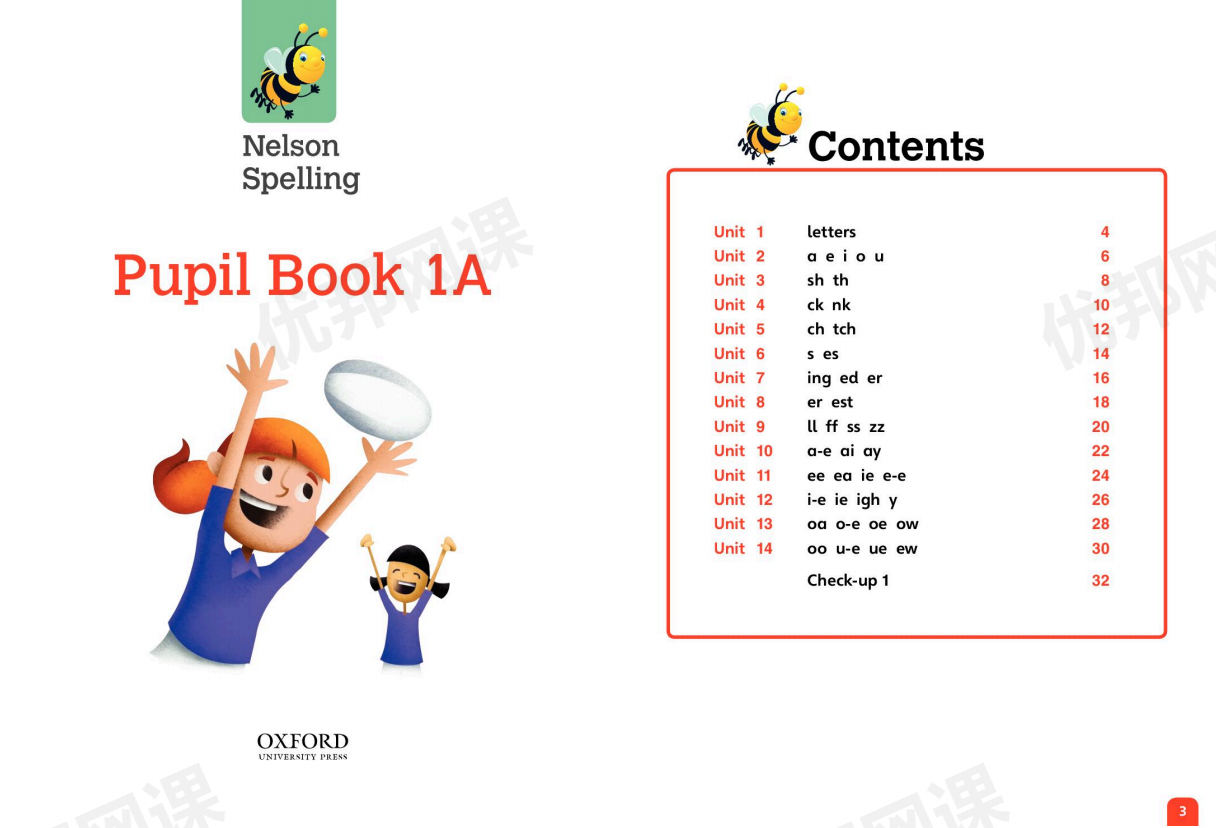 《Nelson Spelling》1-6级英文拼写学生用书教材PDF