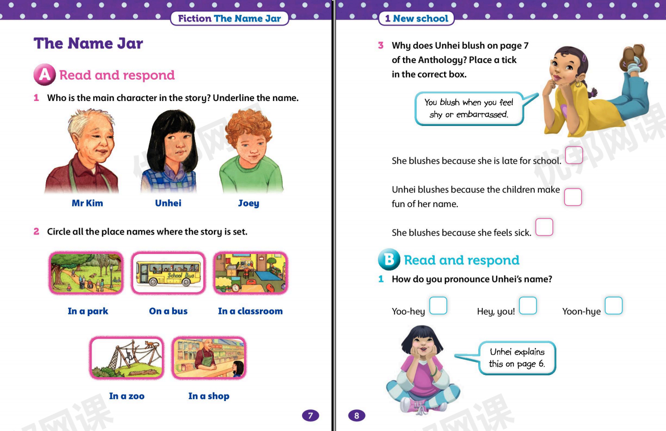 《Oxford International Primary English》学生用书1-6级阅读写作PDF