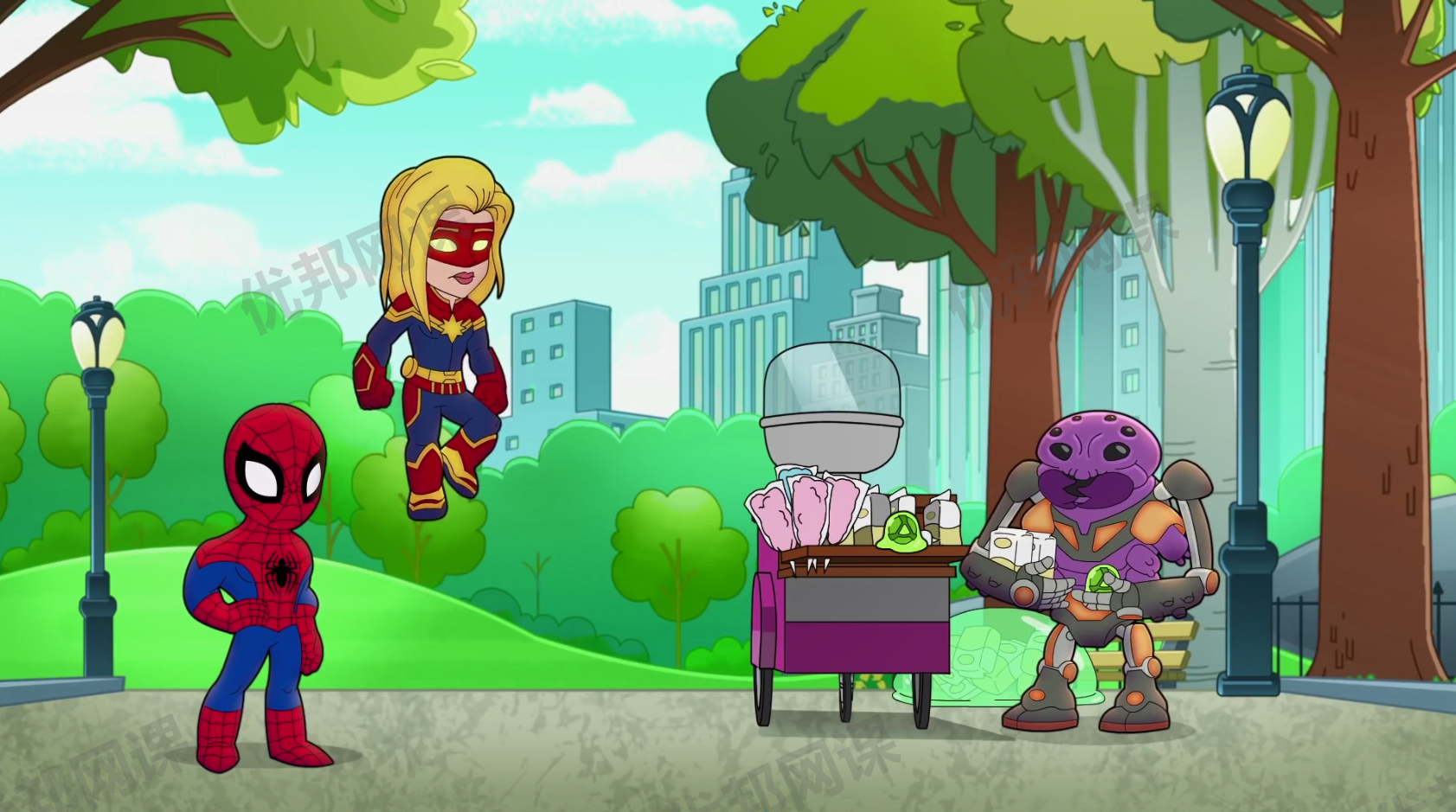 《Marvel Super Hero Adventures》全20集超级英雄英文动画视频