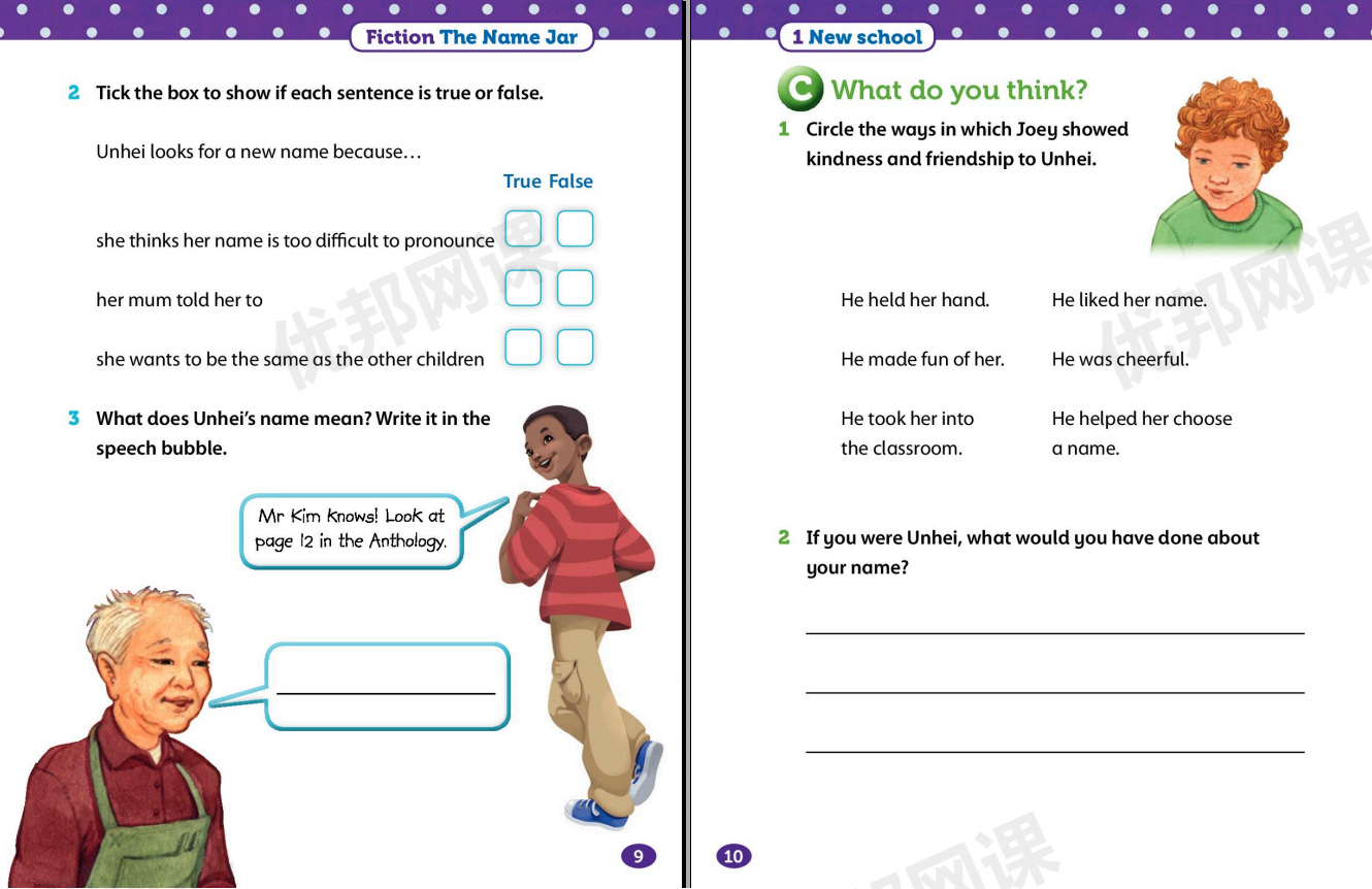 《Oxford International Primary English》学生用书1-6级阅读写作PDF