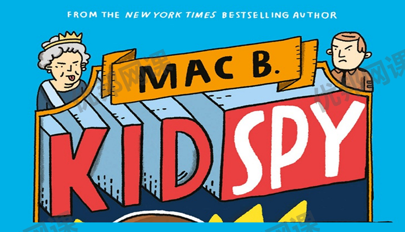 《Mac B. Kid Spy》全四册儿童侦探推理英文绘本PDF