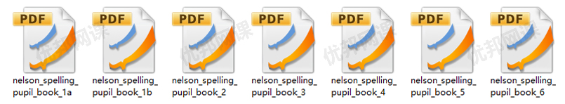 《Nelson Spelling》1-6级英文拼写学生用书教材PDF