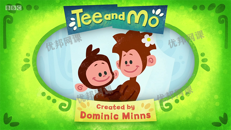 《小提与莫莫Tee and Mo》全50集英文版益智动画视频