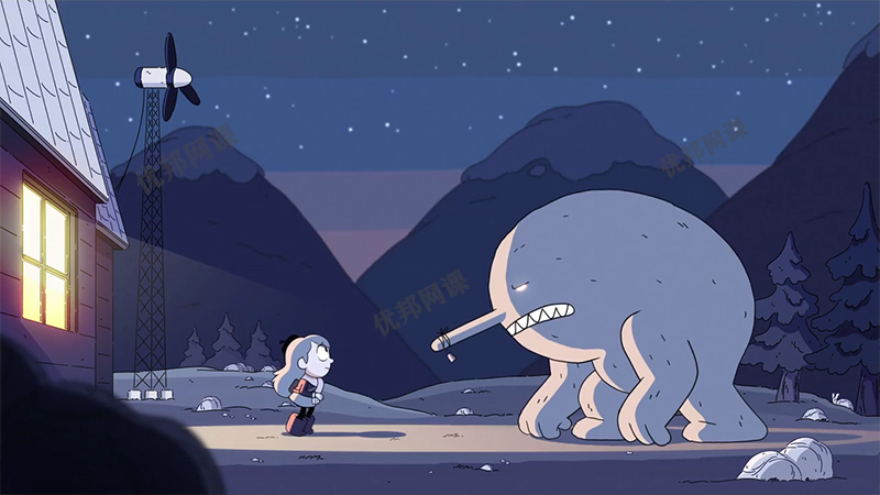 《希尔达Hilda》第一季英文版全13集奇幻冒险动画视频