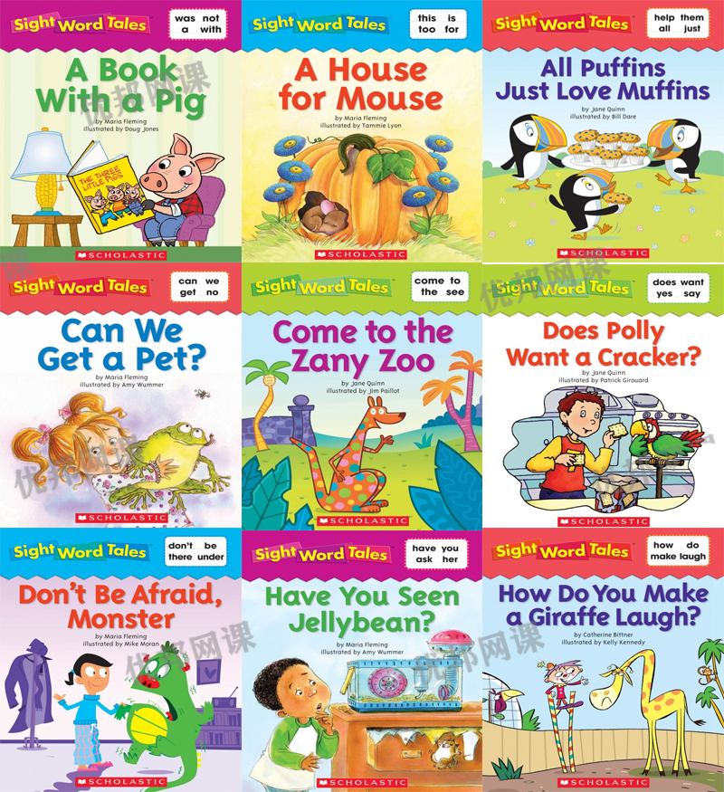 《Sight Word Tales》25册学乐语法绘本PDF+MP3