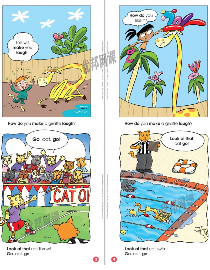 《Sight Word Tales》25册学乐语法绘本PDF+MP3