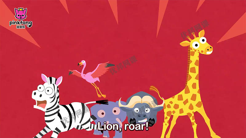 《碰碰狐pinkfong-鲨鱼宝宝系列》英文儿歌MP4动画视频