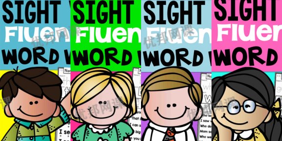 《sight words and word work》TPT高频词练习册&单词卡