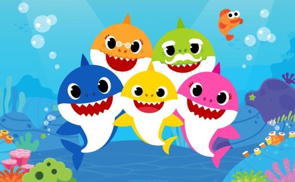 《碰碰狐pinkfong-鲨鱼宝宝系列》英文儿歌MP4动画视频
